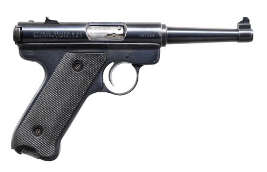EARLY RUGER STANDARD SEMI-AUTO PISTOL.