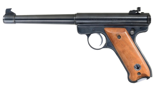 RUGER MARK I TARGET SEMI AUTO PISTOL.