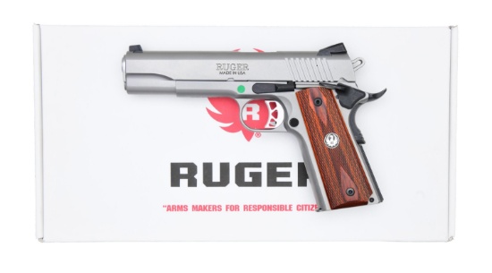 RUGER SR1911 SEMI-AUTOMATIC PISTOL WITH MATCHING