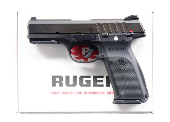RUGER MODEL 9E SEMI-AUTOMATIC PISTOL WITH MATCHING
