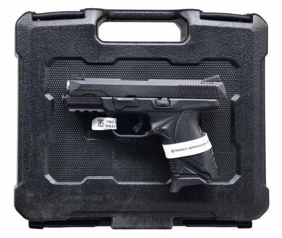RUGER AMERICAN PRO SEMI-AUTOMATIC PISTOL WITH