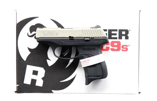 RUGER LC9S PRO SEMI-AUTOMATIC PISTOL WITH MATCHING