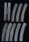LOT OF 10 HK MP5 30-ROUND MAGAZINES.