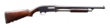 US MARKED STEVENS 620A RIOT PUMP ACTION SHOTGUN.