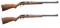 2 MARLIN MODEL 60 SEMI AUTO RIFLES.