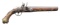 EASTERN EUROPEAN OR BALKAN AREA FLINTLOCK PISTOL.