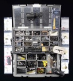 LARGE LOT OF GUN PARTS.