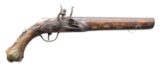 EASTERN EUROPEAN OR BALKAN AREA FLINTLOCK PISTOL.