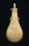 BATTY PEACE POWDER FLASK.