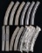 LOT OF 13 AFTERMARKET HK MP5 40-ROUND MAGAZINES.