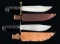 2 US WWII V44 SURVIVAL KNIVES.