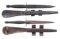 2 BRITISH WWII FAIRBAIRN-SYKES COMMANDO KNIVES.
