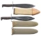 U.S. WWI MODEL 1917 BOLO KNIVES & 1 1918 SCABBARD.
