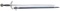 WWII GERMAN LUFTWAFFE DRESS SWORD BY EICKHORN.