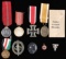 WWII GERMAN MEDALS, PINS, BADGES.