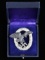 WWII GERMAN CASED OBSERVER'S BADGE.