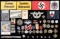 WWII GERMAN MEDALS, BADGES, PINS, ARMBANDS, & MORE