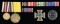 AN EXTRAORDINARY WWI & WWII GERMAN RIBBON BAR,