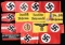 15 WWII GERMAN ARMBANDS.
