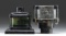 AN AIRCRAFT COMPASS & A POSSIBLE AIRCRAFT COMPASS.