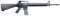 UNUSUAL BUSHMASTER XM15-E2S SEMI-AUTOMATIC RIFLE.