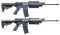 TWO NEAR NEW WINDHAM WEAPONRY MODEL WW-15 SEMI-