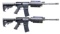 TWO NEAR NEW WINDHAM WEAPONRY MODEL WW-15 SEMI-