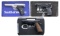 THREE SEMI-AUTOMATIC PISTOLS.