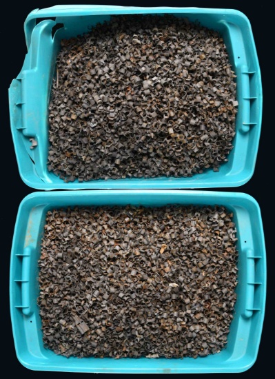 TWO TUBS OF 7.62 NATO LINKS FOR M60 MG.
