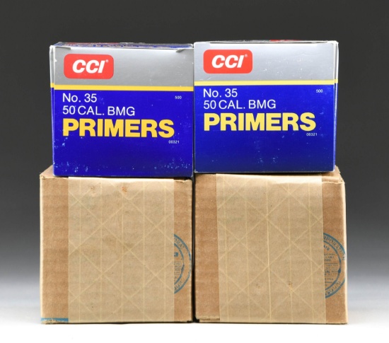 GROUPING OF 2000 CCI NUMBER 35 50 BMG HAND-LOADING