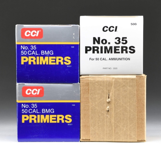 GROUP OF 2,000 CCI No. 35 50 CAL. BMG HAND-LOADING