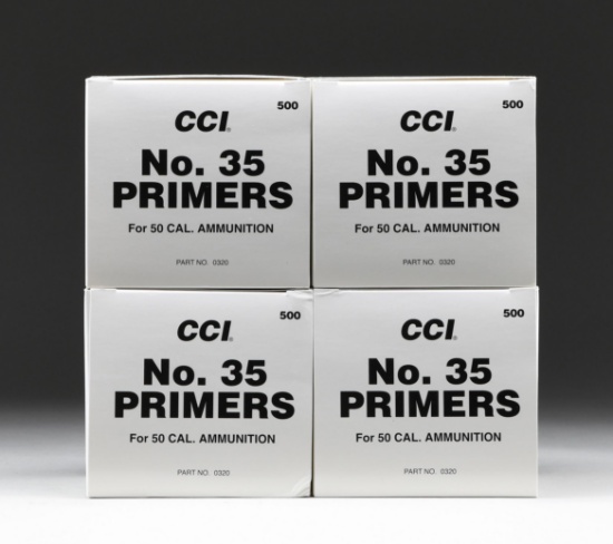 2,000 CCI No. 35 PRIMERS FOR 50 BMG.