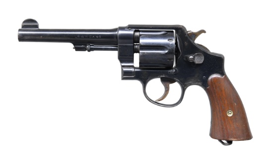 MIDDLE ISSUE SMITH & WESSON 1917 U.S. ARMY DA