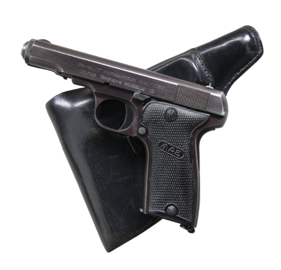 WWII GERMAN OCCUPATION MAB D SEMI AUTO PISTOL.