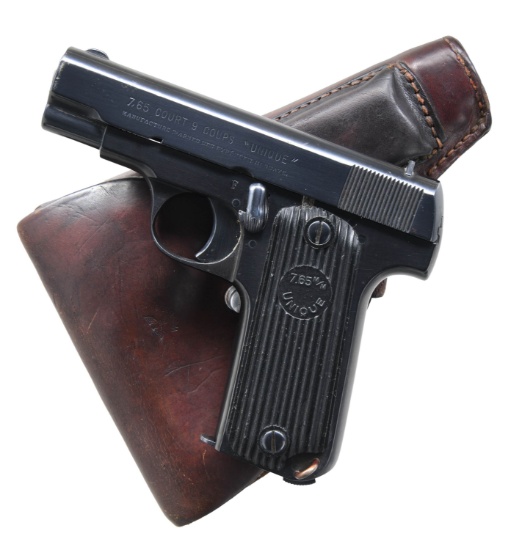WWII GERMAN MARKED UNIQUE 17 SEMI AUTO PISTOL.