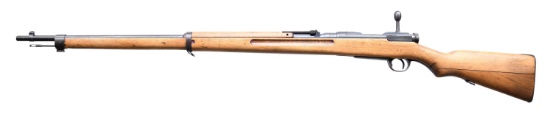 JAPANESE TYPE 38 ARISAKA BOLT ACTION RIFLE.
