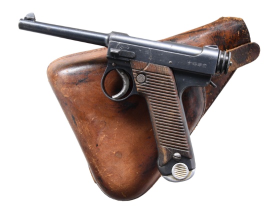 EARLY TOKYO ARSENAL T14 NAMBU SEMI-AUTO PISTOL.
