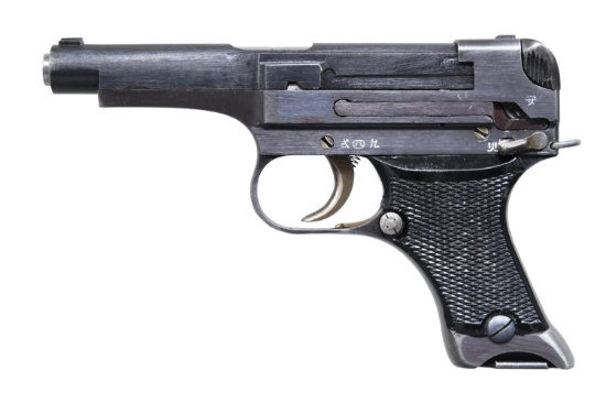 WWII JAPANESE CHUO KOGYO TYPE 94 SEMI AUTO PISTOL.