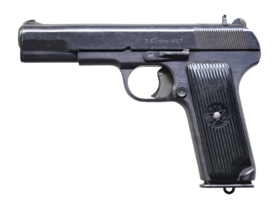 YUGO MODEL 57 TOKAREV SEMI AUTO PISTOL.