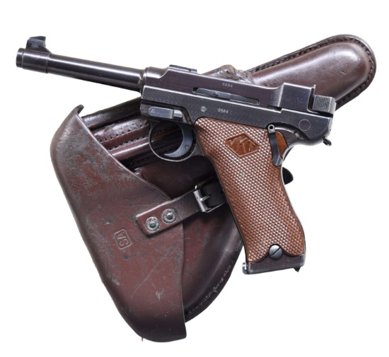 SCARCE FINNISH L35 LAHTI SEMI AUTO PISTOL.