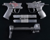 LOT OF PRIMARILY HK MP5 SUBMACHINE GUN PARTS &