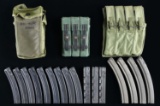 DESIRABLE LOT OF 16 ASSORTED MP5 MAGAZINES.