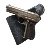 WWII GERMAN OCCUPATION CZ 27 SEMI AUTO PISTOL.