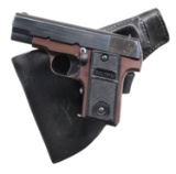 WWII GERMAN MARKED UNIQUE 16 SEMI AUTO PISTOL.