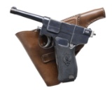 ITALIAN GLISENTI 1910 SEMI AUTO PISTOL.