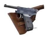 SCARCE ITALIAN BRIXIA MODEL 1912 SEMI AUTO PISTOL.