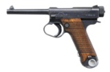 WWII JAPANESE NAGOYA T14 NAMBU SEMI AUTO PISTOL.