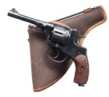 PRE WWII RUSSIAN NAGANT 1895 DA REVOLVER.