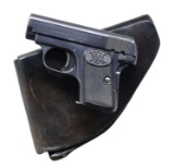 FN MODEL 1905 SEMI AUTO PISTOL.