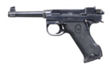 HUSQVARNA M40 LAHTI SEMI AUTO PISTOL.